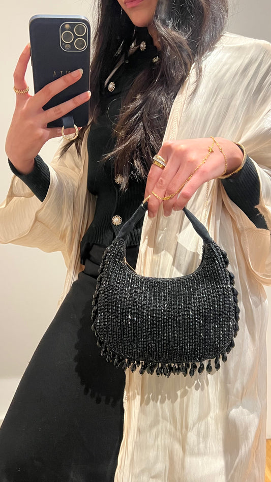 Layla – Crystal Hand Embellished Grab Bag