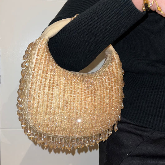 Noor – Crystal Hand Embellished Grab Bag